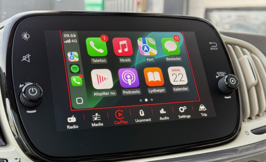 Fiat 500 1,0 Hybrid Lounge 2d