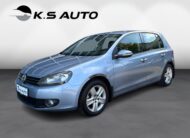 VW Golf 2009 Blå