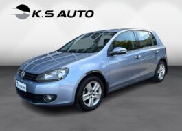 VW Golf 2009 Blå