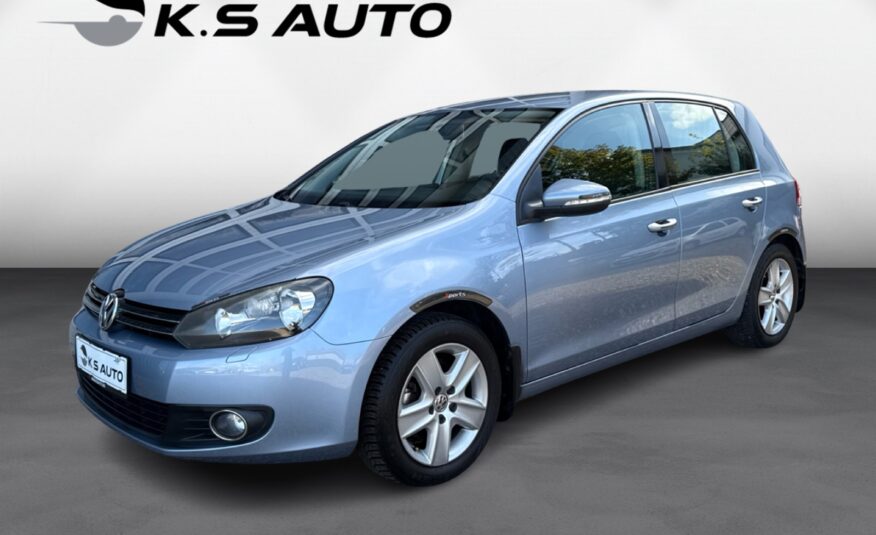 VW Golf 2009 Blå
