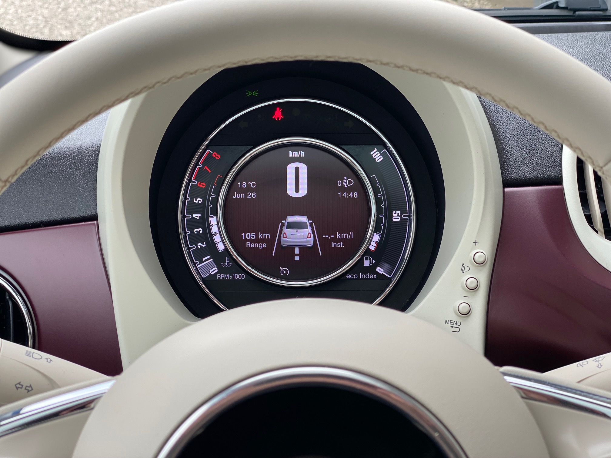 Fiat 500 1,2 Lounge 3d