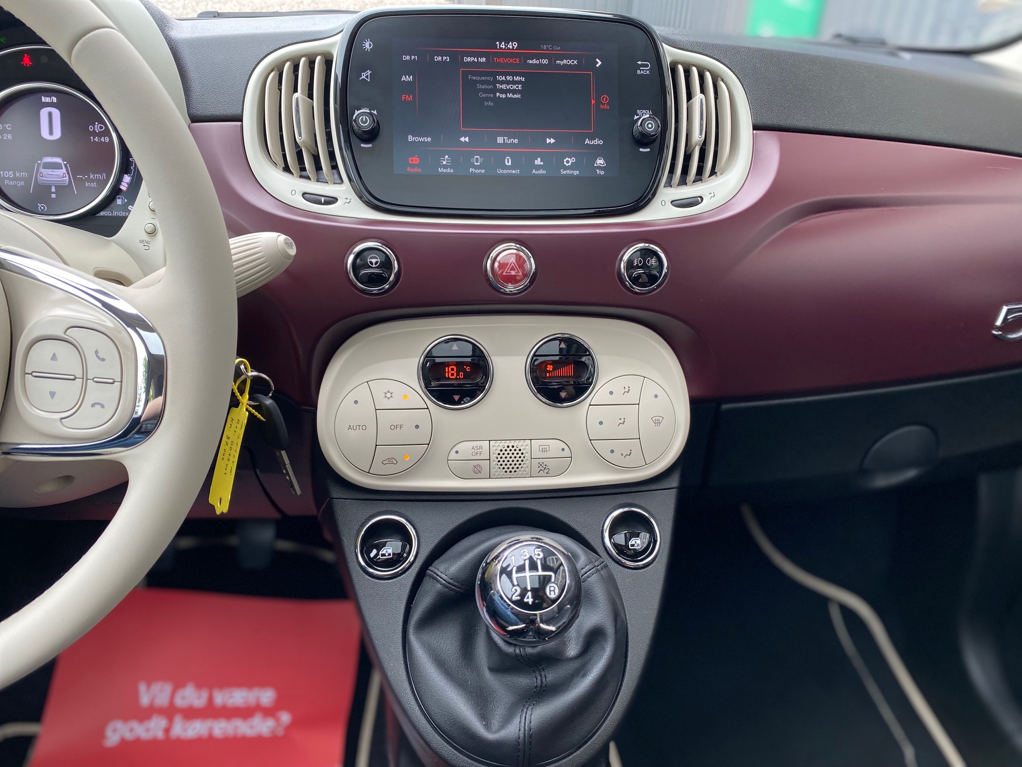 Fiat 500 1,2 Lounge 3d