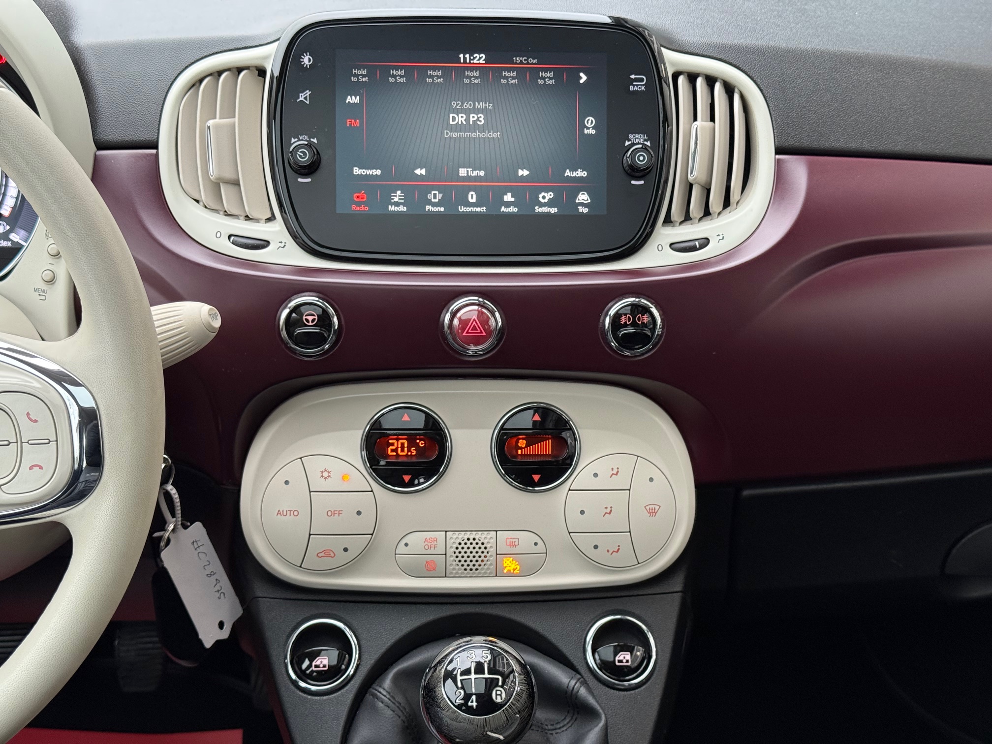 Fiat 500 1,2 Lounge 3d