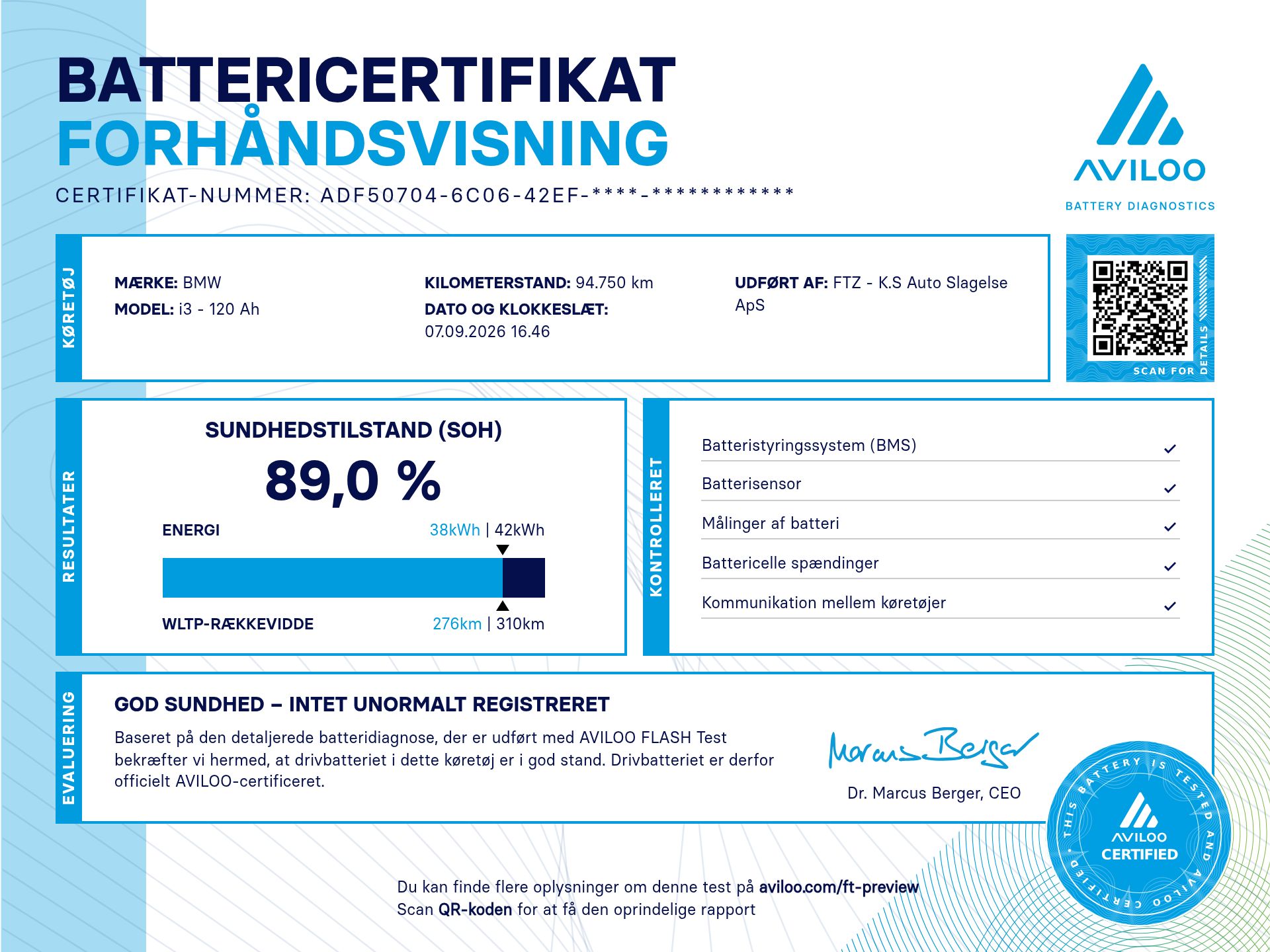 BMW i3s Charged 5d